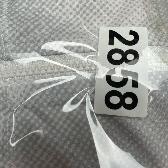 Athleta Jacket Womens Large Gray Full Zip Hoodie Running Activewear Windbreaker - Picture 14 of 14